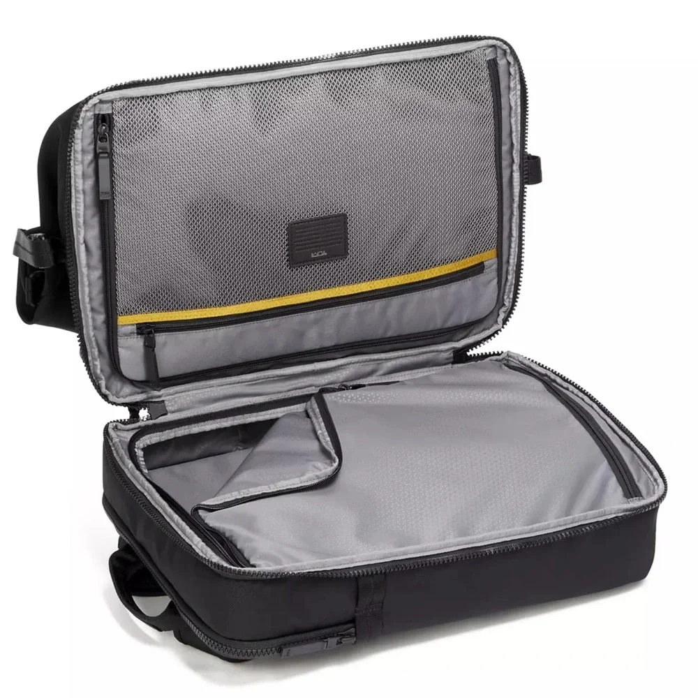 Tumi Tahoe View Splitpack Backpack Duffle Bag Artichoke Green Details